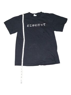 Black Graphic T-Shit Port and Company Size Large 11-12